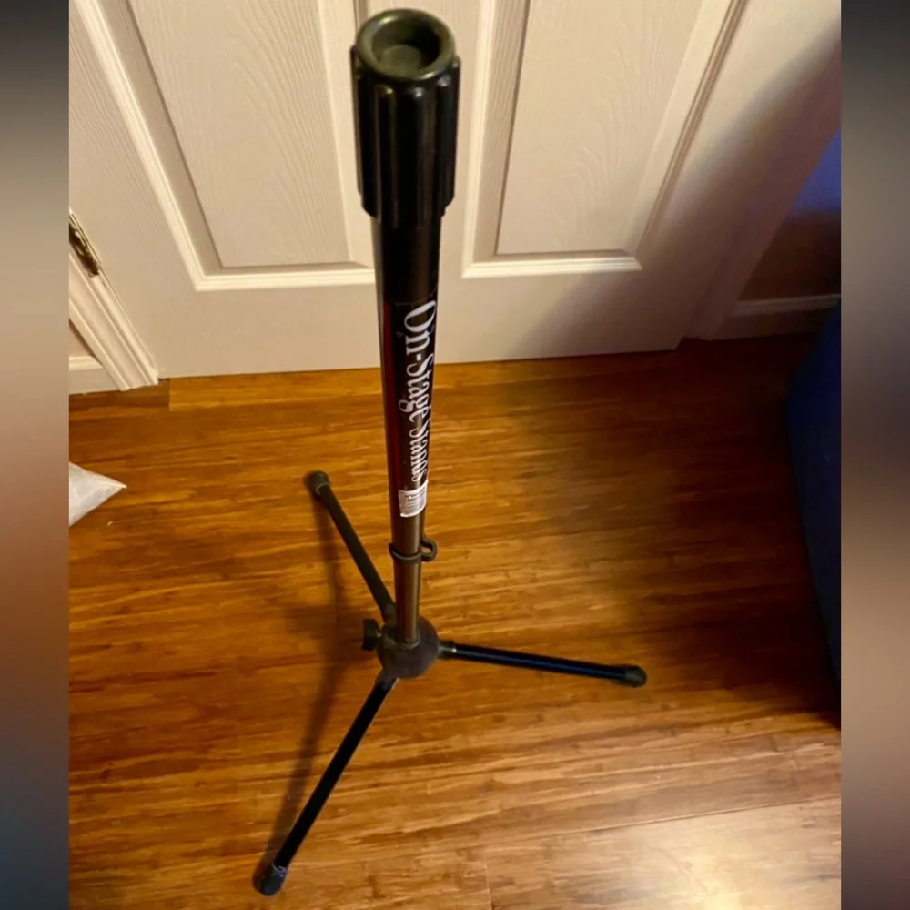 Black Microphone Stand